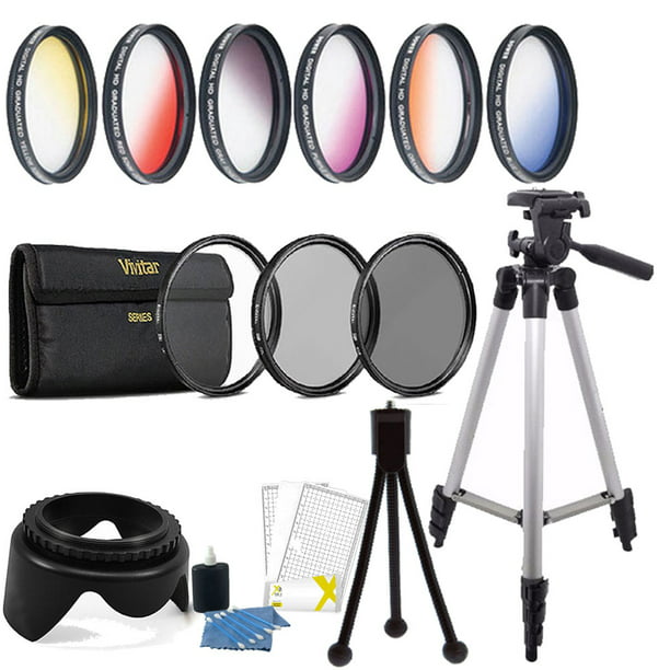 52mm Color Filter and UV CPL ND Accessory KIT NIKON D5300 D5200 D5100 D5000 